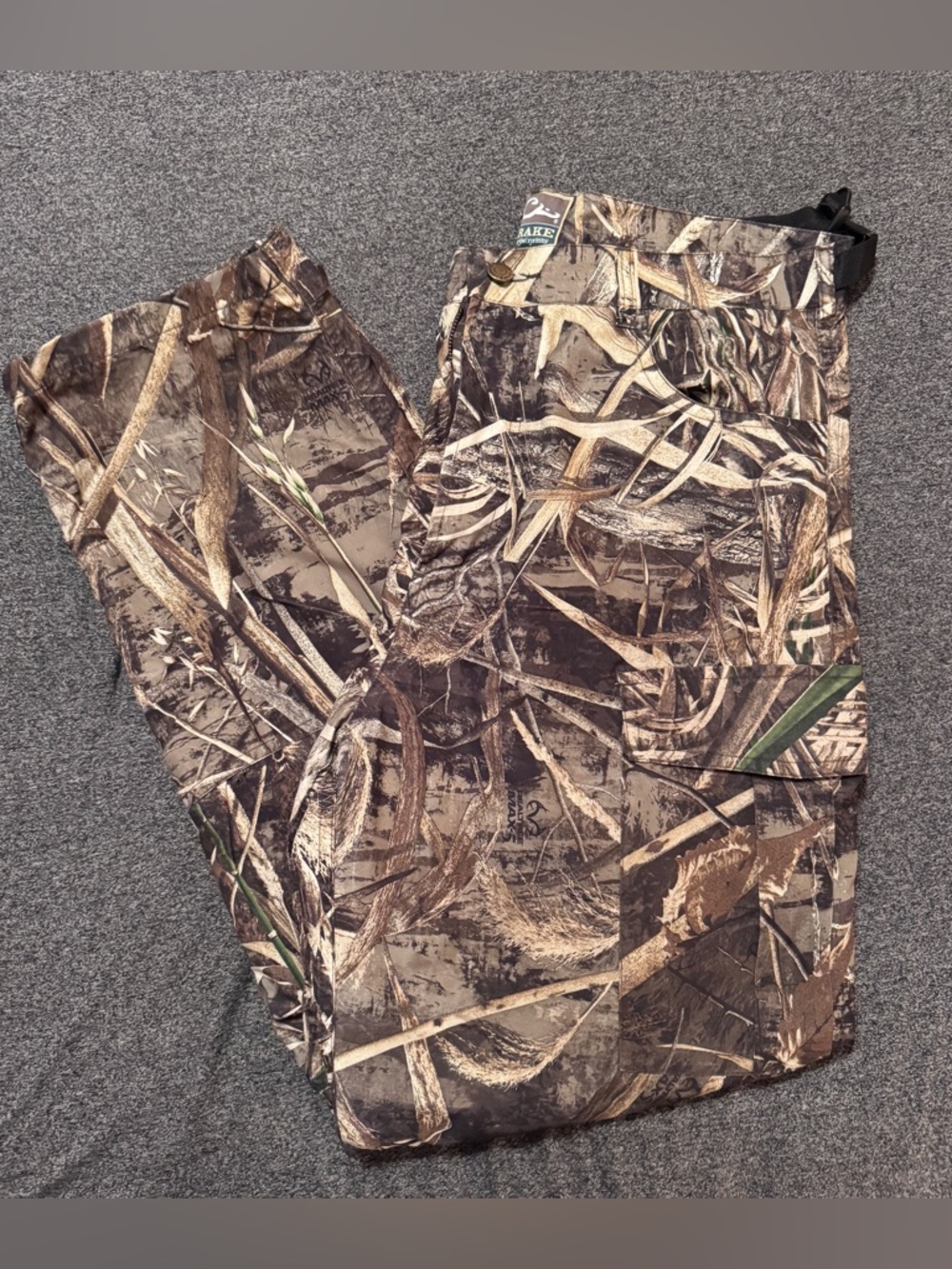 Mens Drake Waterfowl MST pants waterfowl systems Realtree Max-5 - Sz M (32-34)